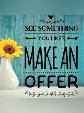 Reasonable offers are always welcome. My counter offer is my final offer. 🪷